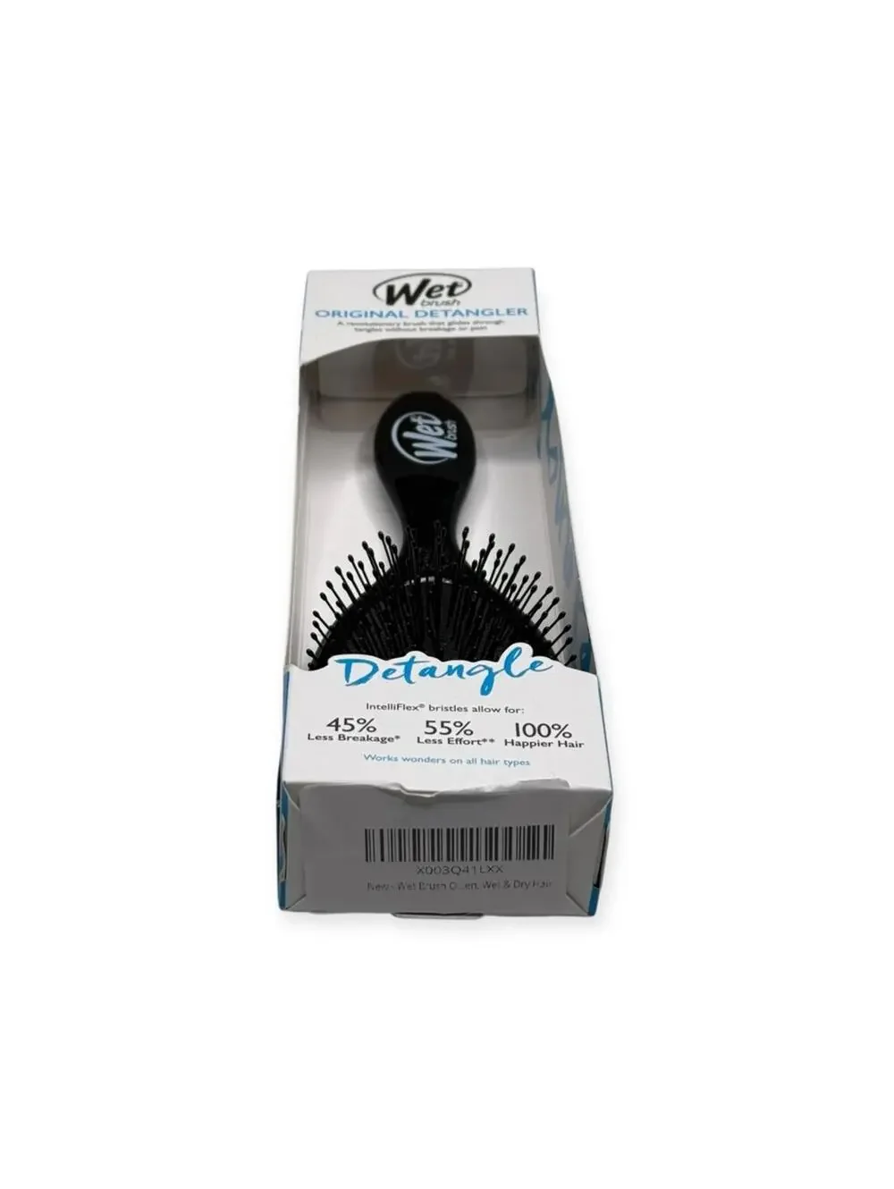 new Wet Brush ᯾ Original Detangling Gentle Hair Brush ᯾ Black Frost ᯾ in Box ᯾